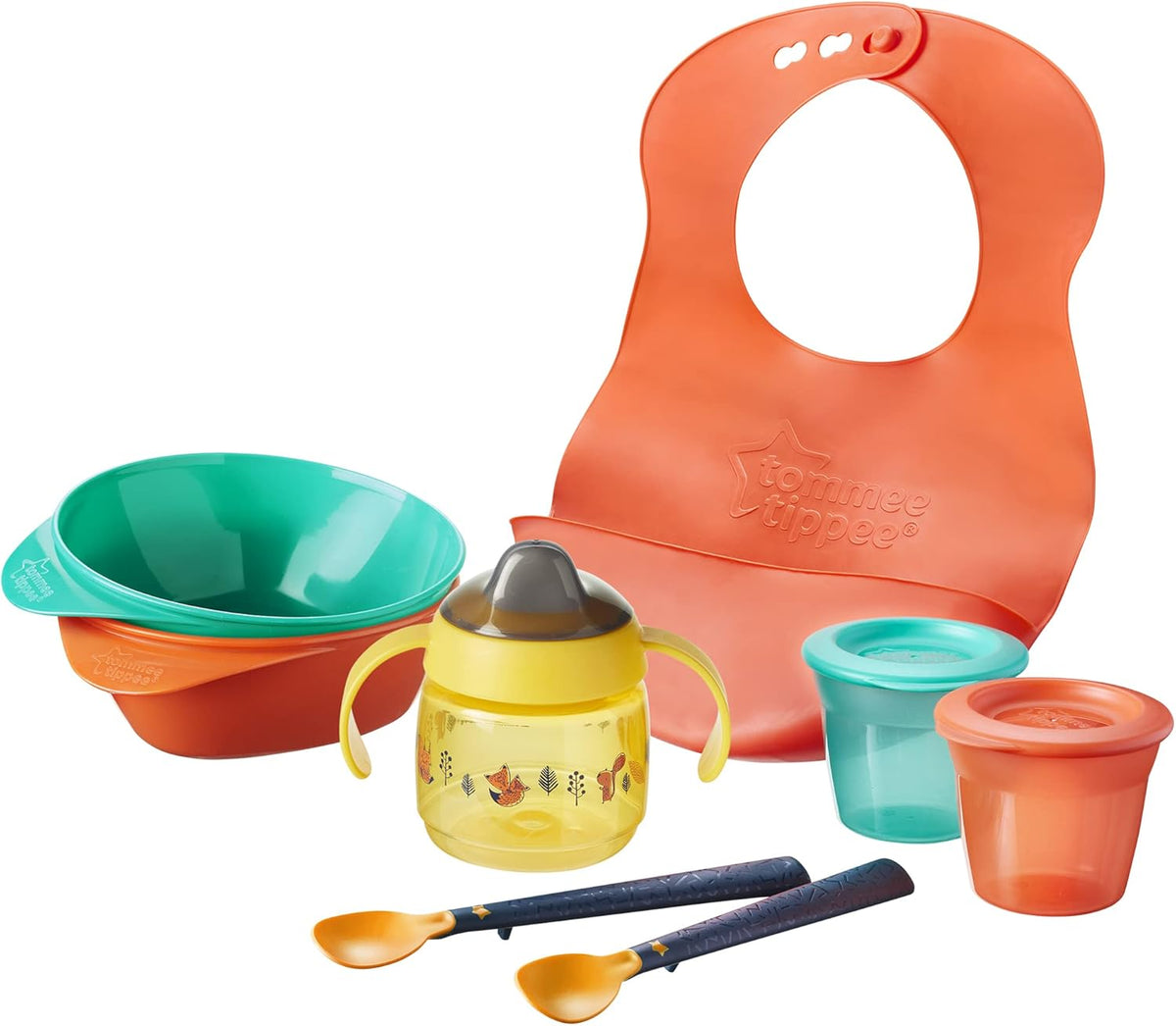 TOMMEE TIPPEE Geschirr- und Zubehörset, 8-teilig