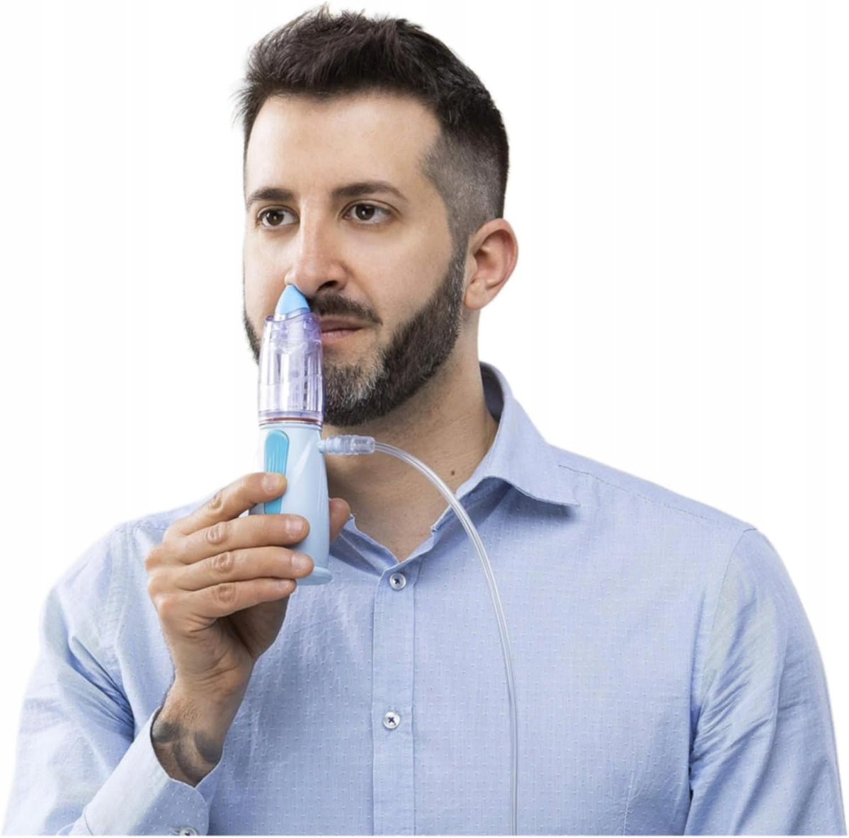 NEBULA Zubehör für Inhalator IRRIGATOR, 2 MASKEN, SCHLAUCH, ZERSTÄUBER, 2 FILTER