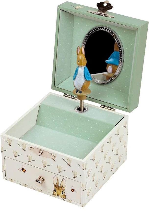TROUSSELIER Spieldose mit Musikwerk 10,5 x 8,5 cm PETER HASE