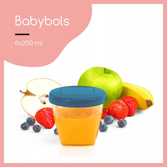 BABYMOOV Babybols δοχεία 6 x 250 ml