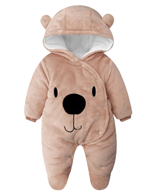 JIAMY autumn jumpsuit, winter with teddy bear motif