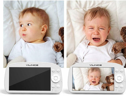 VILINICE digitaler, ferngesteuerter 5,5" HD LCD Babyphone