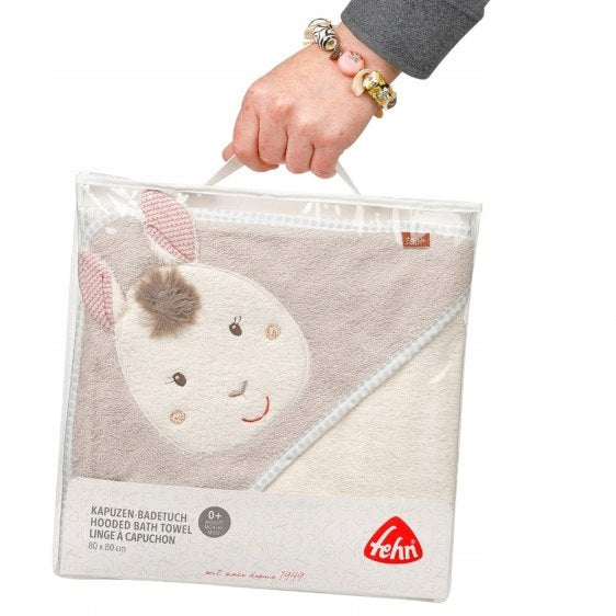 FEHN Peru UTERÁK S KAPUCŇOU 80x80 cm