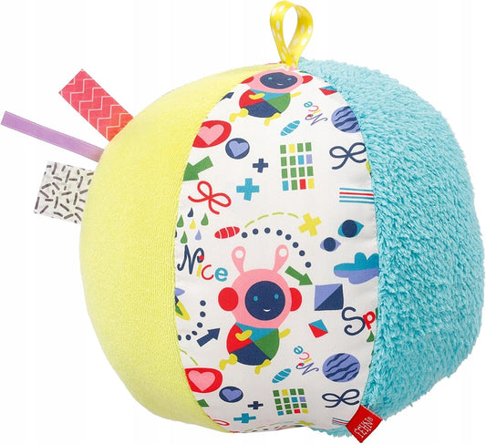 FEHN Color Stoffball mit Geräusch 16cm