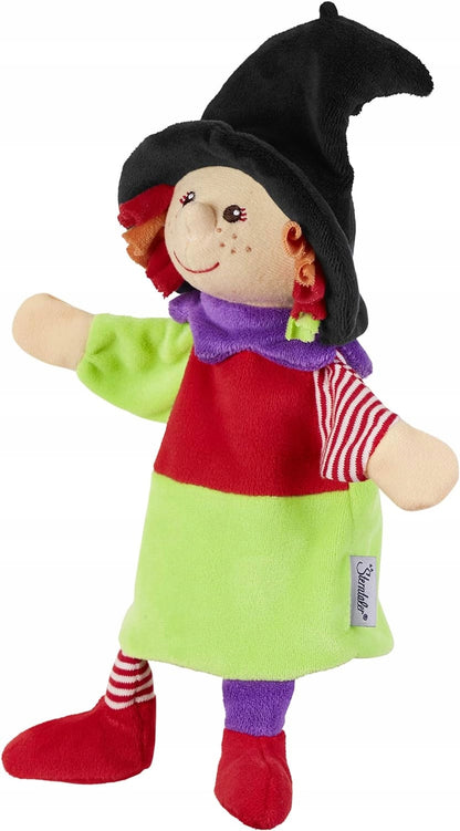 STERNTALER pluszowa pacynka do odgrywania ról CZAROWNICA 22 cm "N