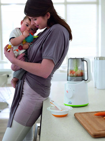 PHILIPS AVENT SCF870/20 2w1 parowar mikser 800 ml do przygotowania zdrowych posiłków dla dziecka