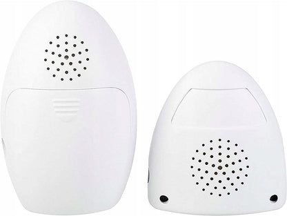 TIGEX EASY PROTECT elektroniczna niania audio 1, biała, zestaw nadajnik i odbiornik z technologią FHSS