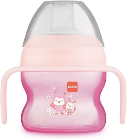 MAM Starter Cup netečúci pohár 150 ml 4 m+ SOVY