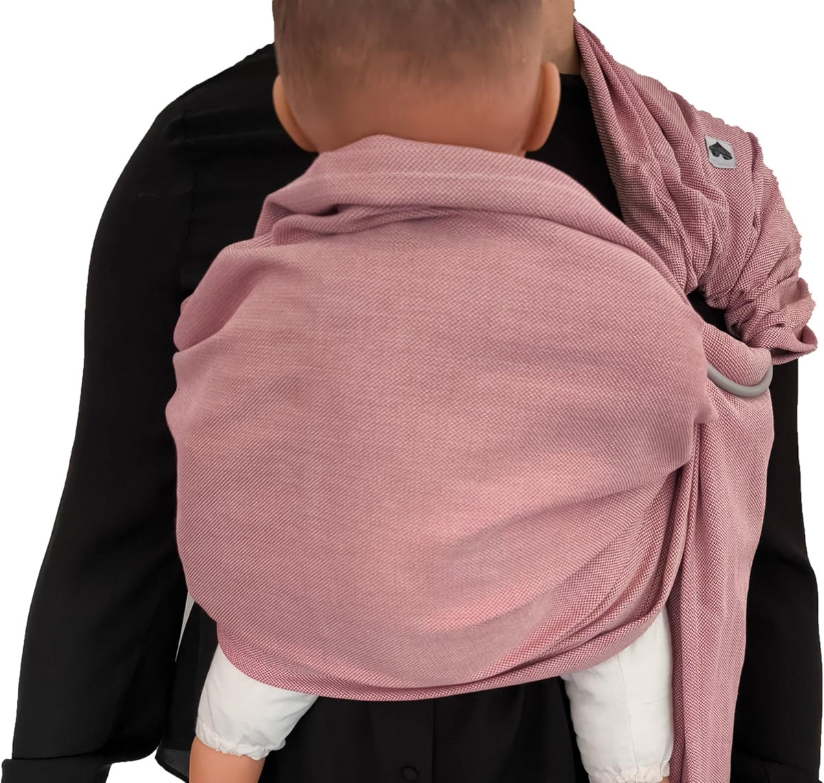 SHABANY Ring Sling Babytragetuch BIO-BAUMWOLLE
