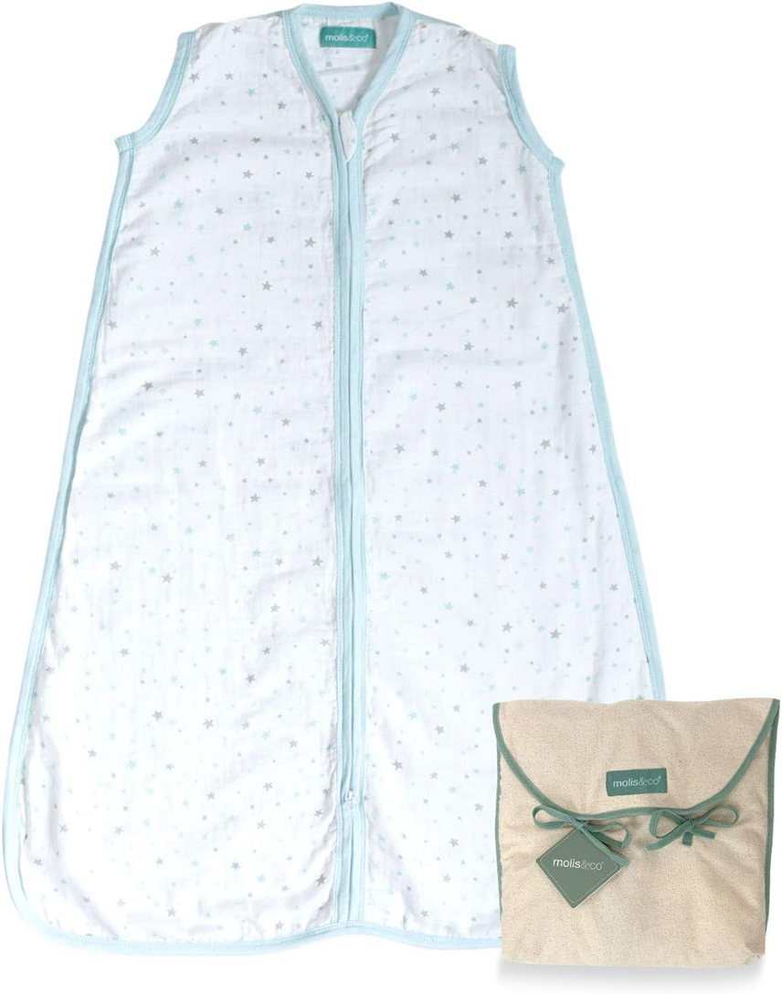 MOLIS&CO Sommerschlafsack 0,5TOG 0-6 Monate