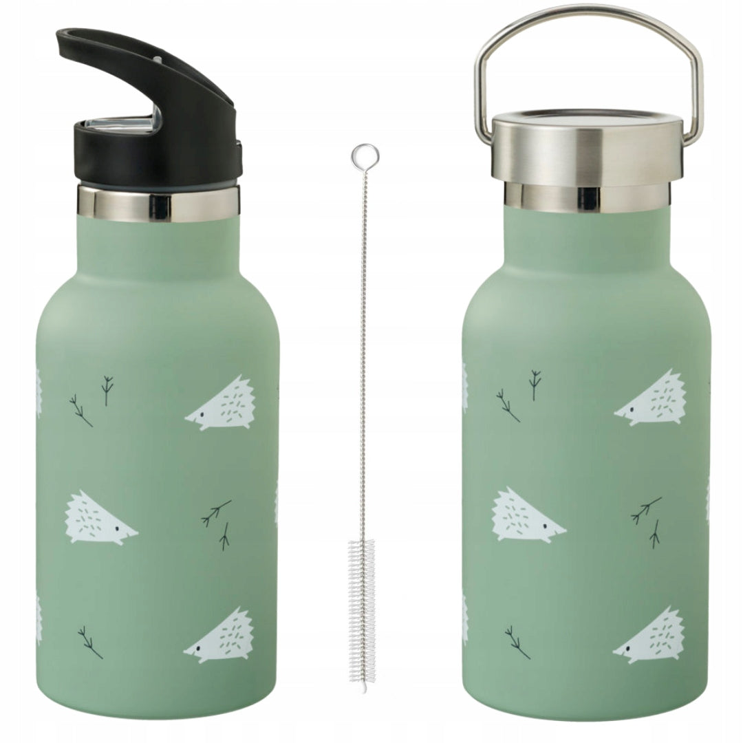 FRESK Nordic Flask Thermoskanne aus Edelstahl 350 ml + Bürste