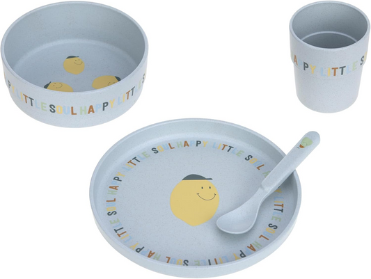LASSIG súprava riadu bez melamínu Happy Fruits Lemon