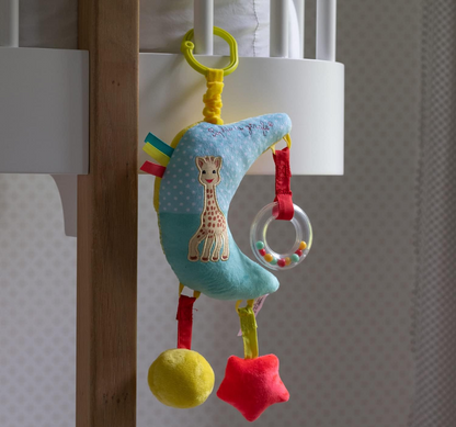 SOPHIE LA GIRAFE Kinderwagen- und Babybett-Spieluhr 28 cm MOND