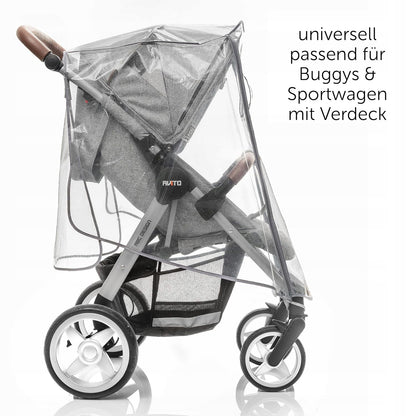 ZAMBOO Regenschutz für Kinderwagen UNIVERSELL