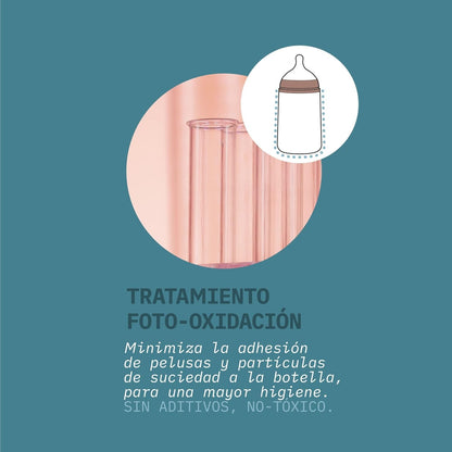 SUAVINEX SELECTION biberón con tetina simétrica SX PRO 240ml 3m+