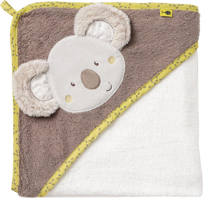 FEHN bawełniany ręcznik z kapturem Koala Australia 80 x 80 cm