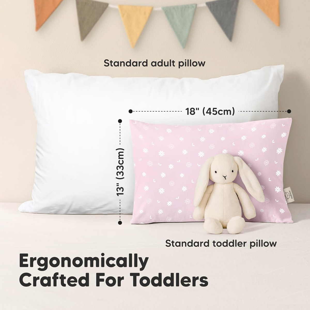 KEABABIES Babykissen 33X45CM x2