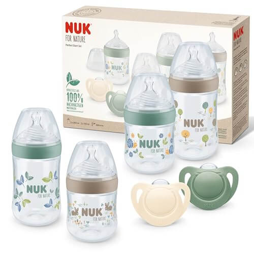 NUK for Nature Perfect Start Flaschen- und Schnullerset 0–6 Monate – Bild 1