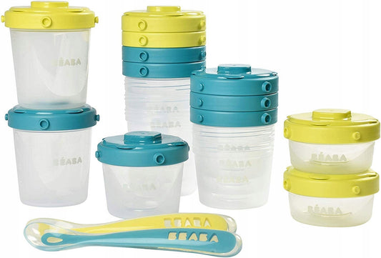 BEABA CLIP-voedselbewaarbakjes 2x60, 4x120, 6x200