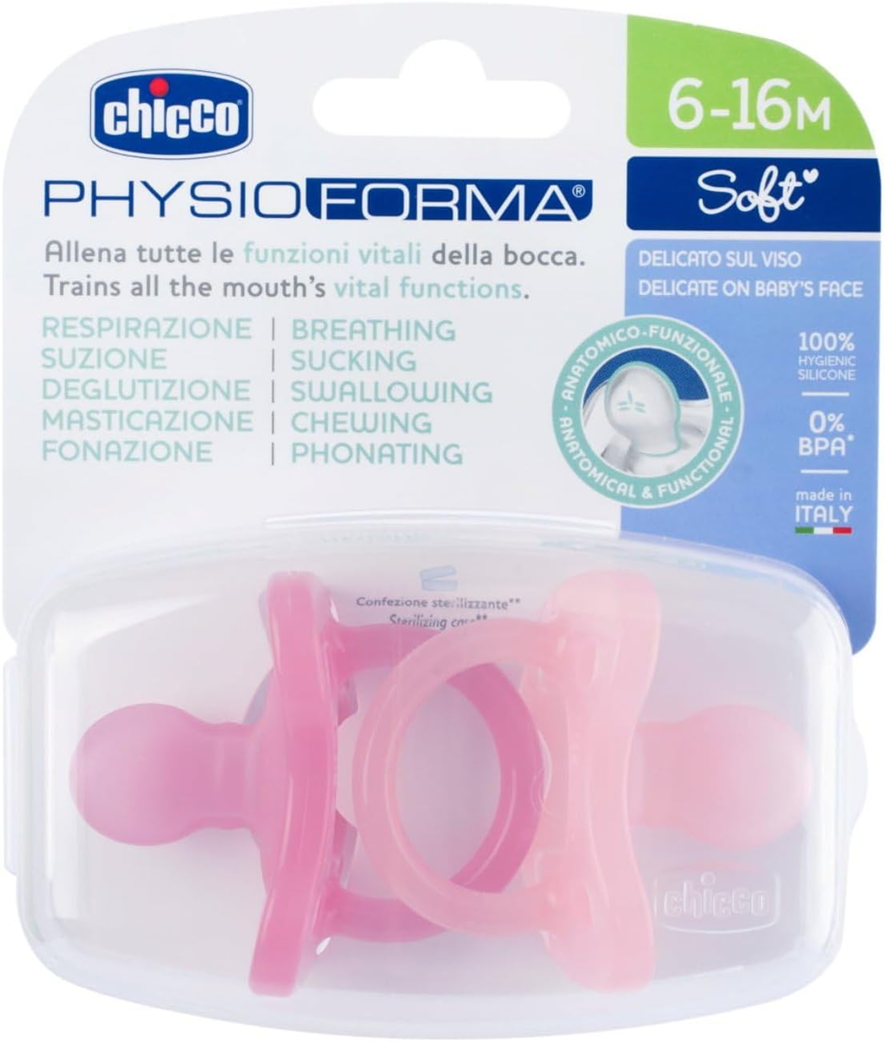 CHICCO PhysioForma SOFT Schnuller x2 6-16m