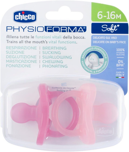 CHICCO PhysioForma SOFT Schnuller x2 6-16m