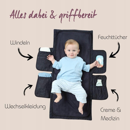 HOPPEDIZ Reise-Wickelunterlage + Organizer