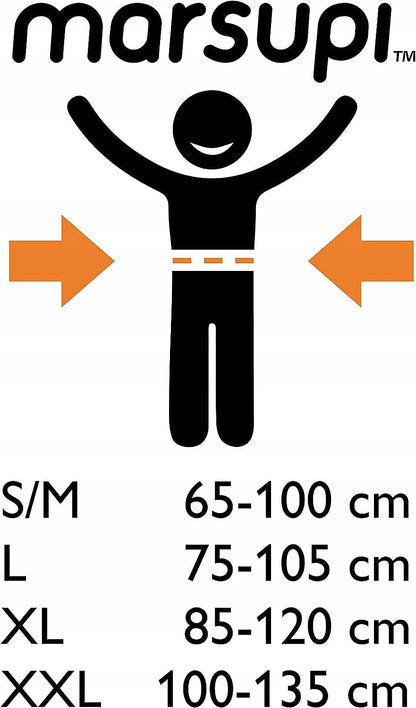 MARSUPI 2.0 ergonomische Babytrage S/M 3,5 - 15 kg