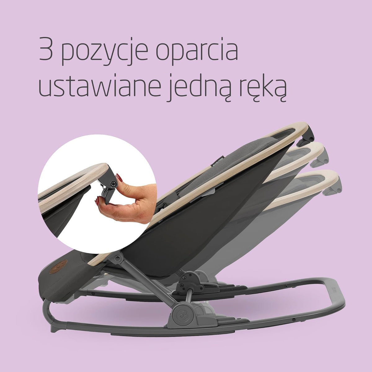 MAXI-COSI KORI 2-in-1 Babywippe und Schaukel bis 15kg