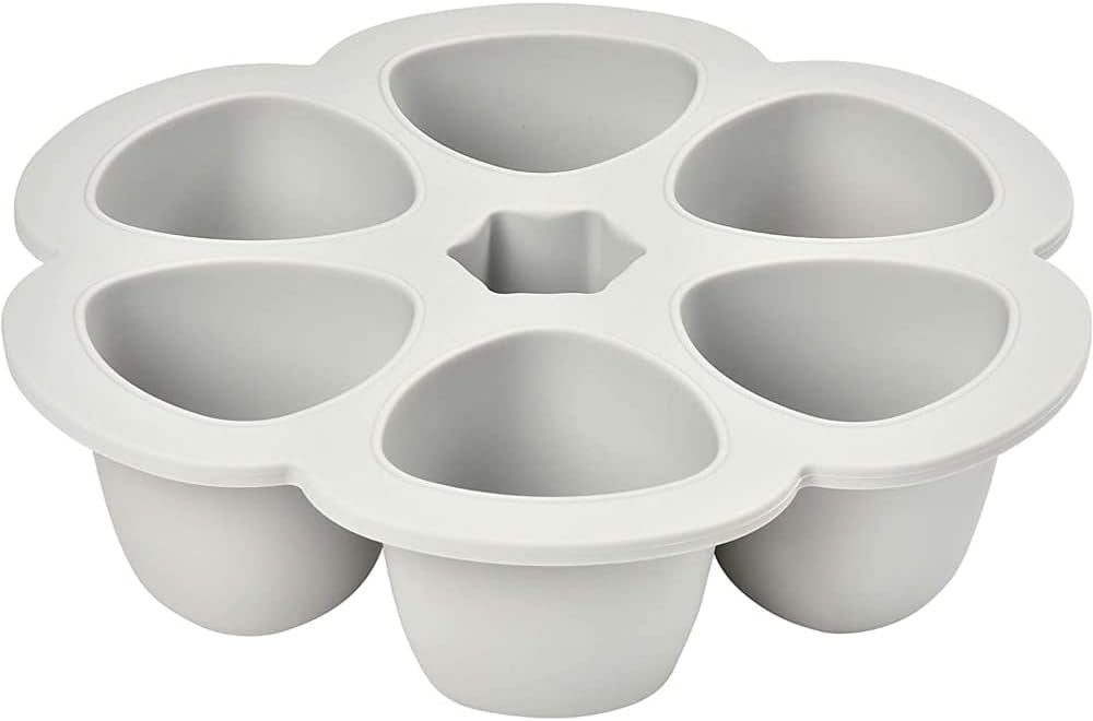BEABA Silikonform für Lebensmittel, 6 x 90 ml