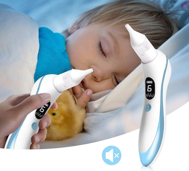 NACOT Elektrischer Nasensauger 4 Aufsätze 0 +