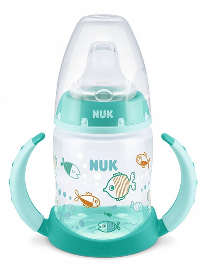 NUK Learner Cup AUSLAUFSICHERER BECHER mit Temperaturanzeige, 150 ml, 6 m+