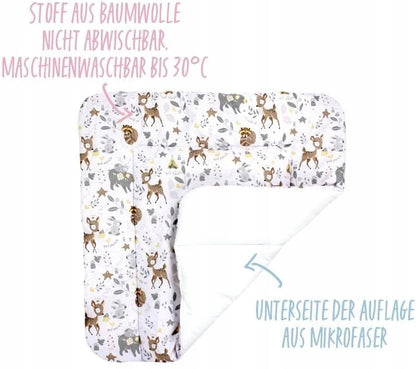 TUPTAM weiche Wickelauflage 70x70 cm
