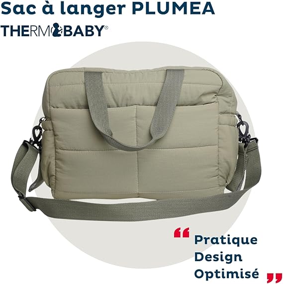 THERMOBABY Kinderwagen-Zubehörtasche gesteppt 35x48x15