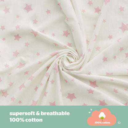 ITALBABY 3-teiliges Bettwäscheset 60x130 / 40x60 / 115x173