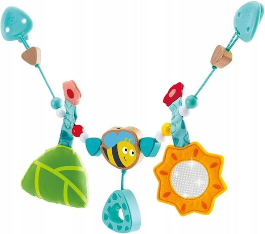 HAPE BumblebeePram toy chainage 0 +multicolouredwidth 39.5 cmmaterials wood, plastic, fabricfree of harmful