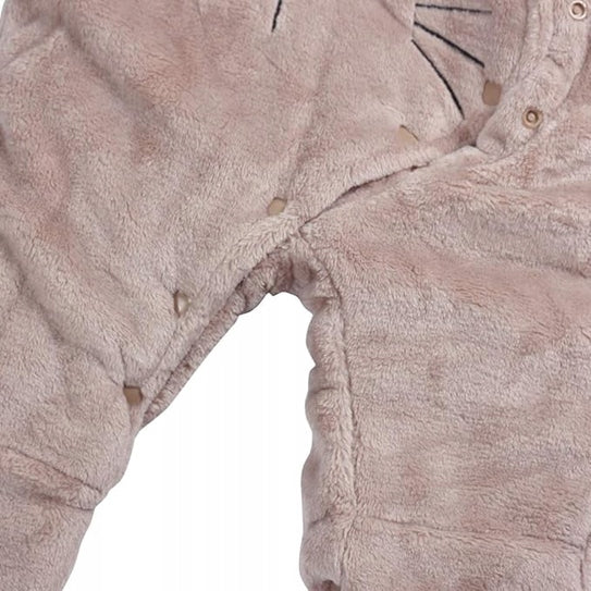 JIAMY Winteroverall mit Kapuze 3-6 Monate KATZE