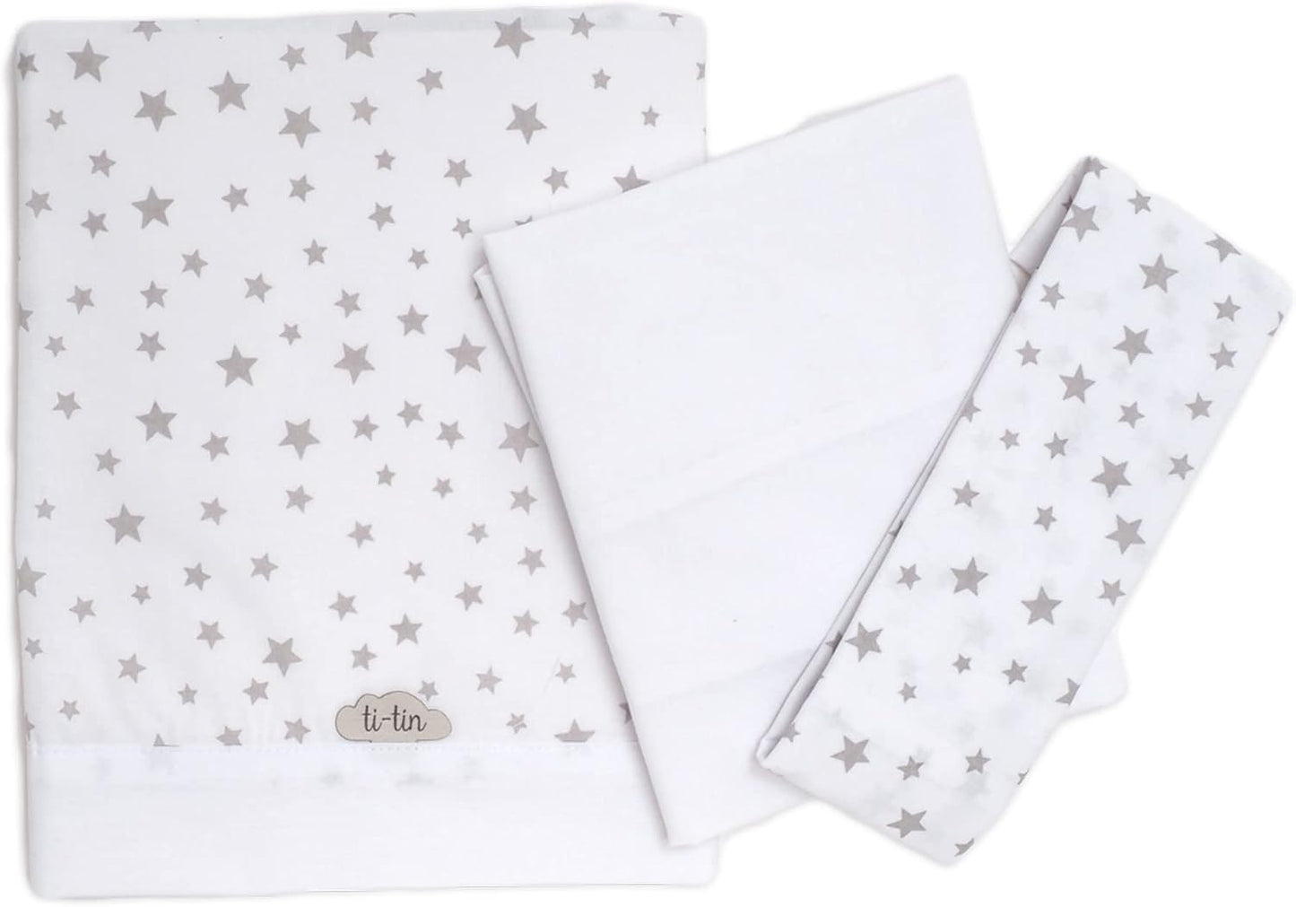Set complet de lenjerie de pat TI-TIN, 3 piese, 80x50