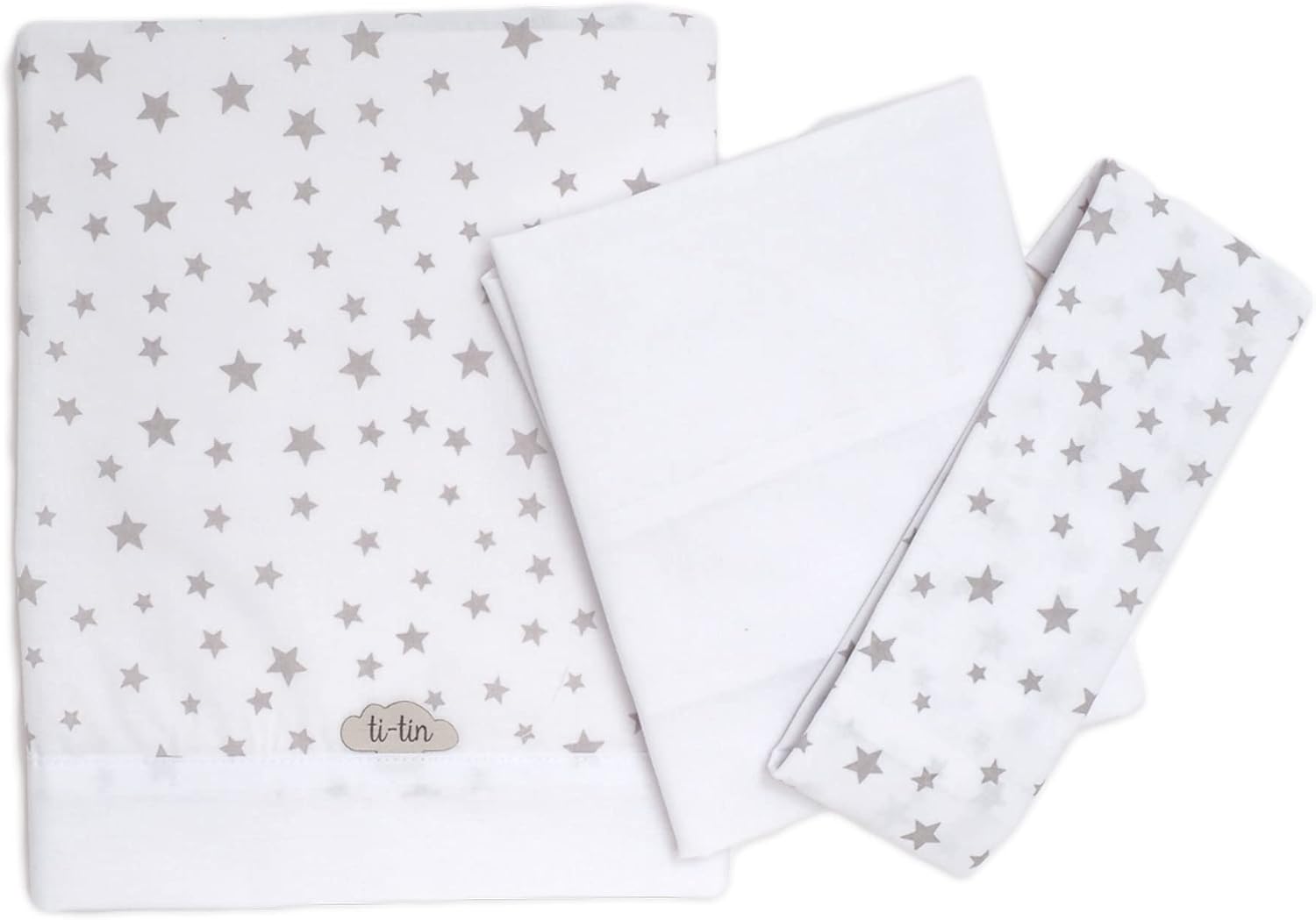 Set complet de lenjerie de pat TI-TIN, 3 piese, 80x50