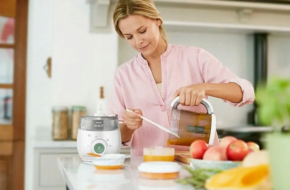 PHILIPS AVENT SCF885/01 4-in-1 Dampfgarer Mixer Flaschenwärmer Auftaufunktion 1000ml
