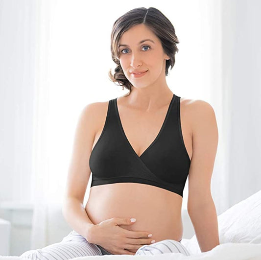 MEDELA σουτιέν θηλασμού νυχτερινό ΜΑΥΡΟ L