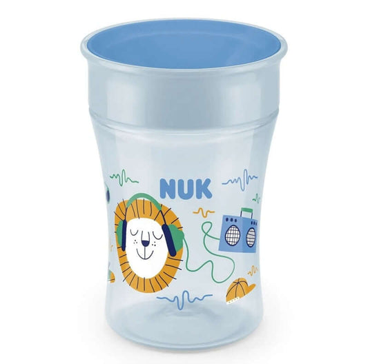 NUK Magic Cup Trinklernbecher 360°-Trinkrand 230 ml 8m+