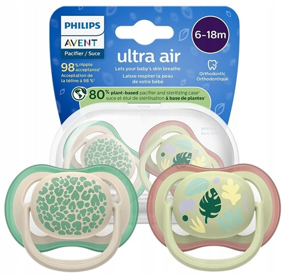 PHILIPS AVENT Ultra Air Schnuller x 2 6-18 Monate