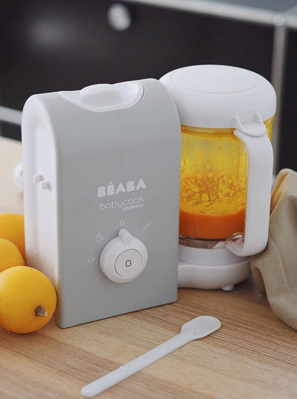 BEABA Babycook Express 4in1 Dampfgarer, Mixer, Auftau- und Aufwärmfunktion
