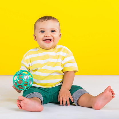 BRIGHT STARTS Soothers & Shakers Spielzeugset für Babys, 7-teilig, ab 6 Monaten