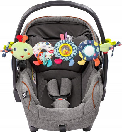FEHN Kinderwagenkette Kinderbett Autositz 53 cm RAUPE