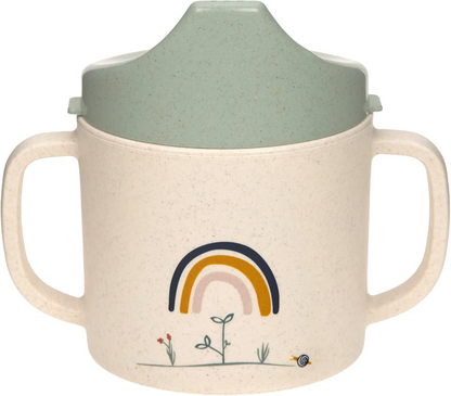 LASSIG Sippy Cup Garden Explorer pohár s náustkom 150 ml 6 m+