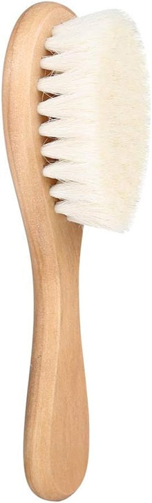 MUMUSUKI Haarbürste aus Holz mit Ziegenhaar 0-6 m