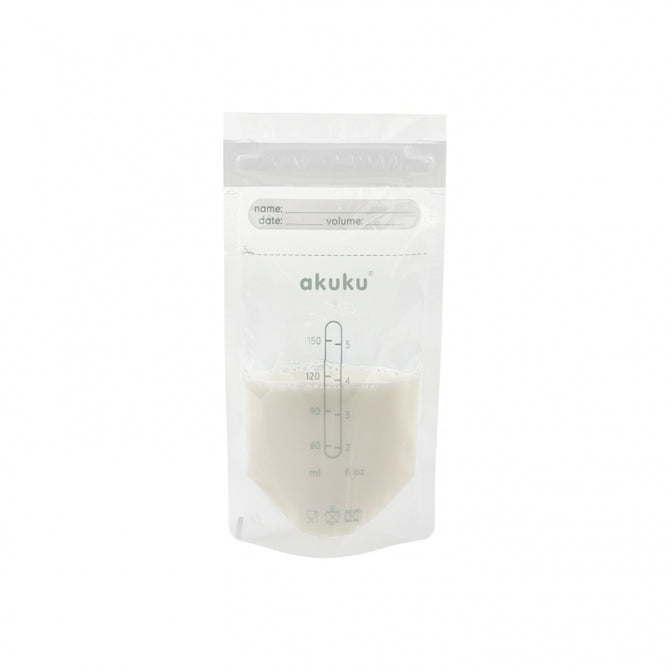 AKUKU woreczki sterylne do  PRZECHOWYWANIA POKARMU 150ML x30