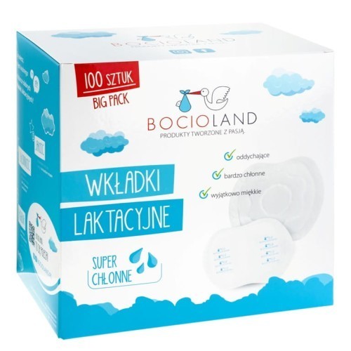 BOCIOLAND BIG PACK nursing pads 100 pcs